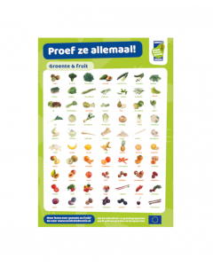 Poster EU-Schoolfruit - Proef ze allemaal!