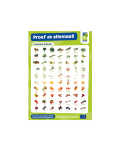 Poster EU-Schoolfruit - Proef ze allemaal!